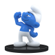 Blue Resin Potige Smurf 700105