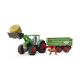 Schleich Farm World Boerenleven Tractor met Aanhangwagen 42379 