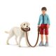 Schleich Farm World Wandeling met Labrador Retriever 42478 