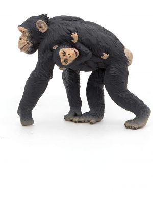 Papo Wild Life Chimpansee met Jong 50194