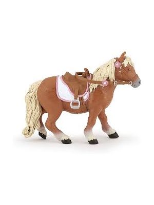 Papo Horses Paard Shetlander Pony met Zadel 51559