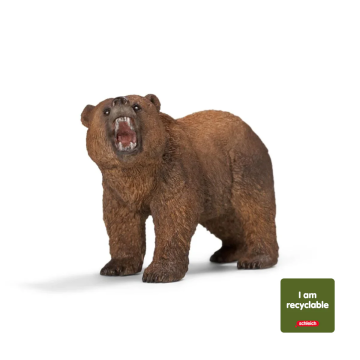 Schleich Wild Life Grizzlybeer (circular) 14948