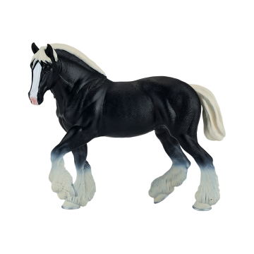 Mojo Horse World Clydesdale Paard Zwart 381083
