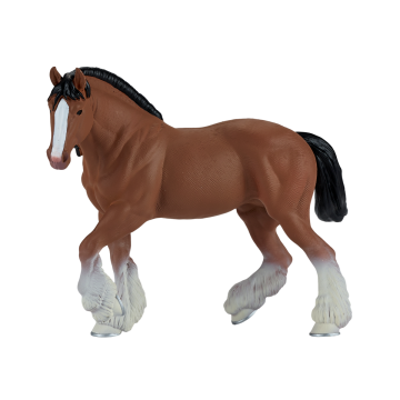 Mojo Horse World Clydesdale Paard Bruin 381084
