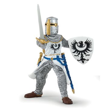 PAPO Witte ridder met zwaard 39946
