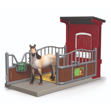Schleich Farm World Ponybox met Mustang Merrie 42724