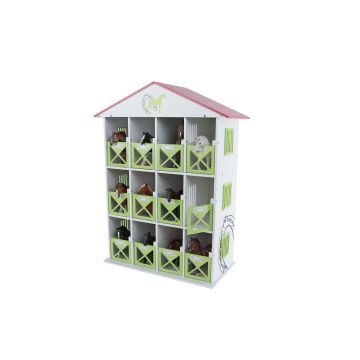 Kids Globe Paardenstal Hotel met 12 boxen 1:24 610308
