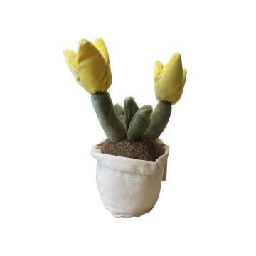Take Me Home plant pluche tulp Geel 27cm 660627