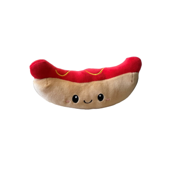 Fluffy Menu fast food pluche Hotdog 16/11cm 660651