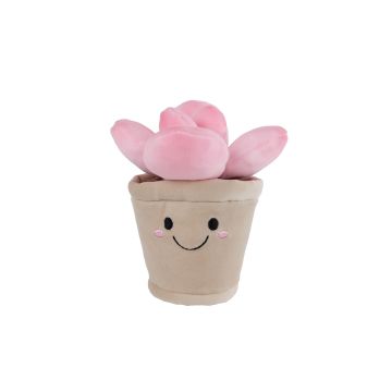 Take Me Home Roze plant pluche S 13cm 661167