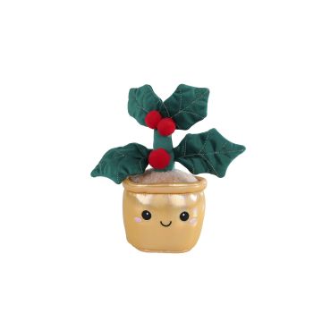 Take Me Home Hulst pluche L Gouden pot 30cm 661217