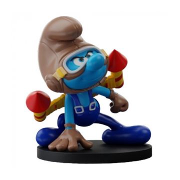 BLUE RESIN Jetpack Smurf 700118
