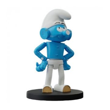BLUE RESIN Robot Smurf 700120