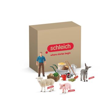 Schleich Farm World Voertijd op de boerderij 72287
