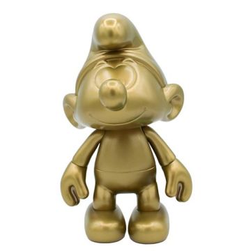 Goudkleurige Smurf 20 cm Goudkleurige Smurf 20 cm
