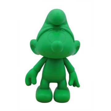 Groenkleurige Smurf 20 cm