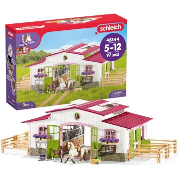 Schleich Horse Club Manege met paarden en ruiter 42344