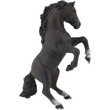 Papo Horses Zwart Steigerend Paard 51522