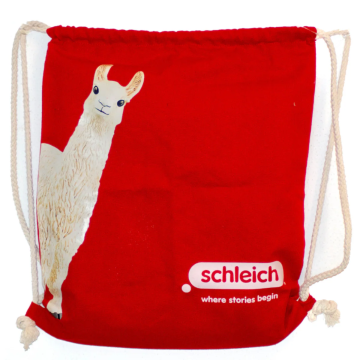Schleich Sporttas Lama Rood 42808