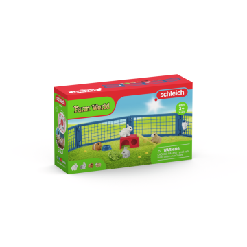 Schleich Farm World Tehuis voor konijntjes en cavia's 42500 