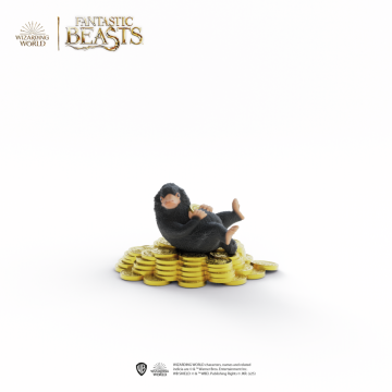 Schleich Wizzarding World Niffler met goud 14905
