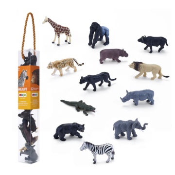 Mojo Wild Life mini wilde dieren 12st 380057