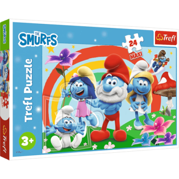 Smurfendag "24 MAXI" Puzzel - TREFL