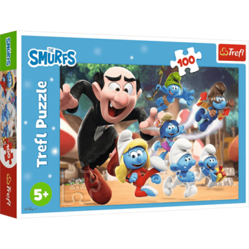 De Grote Smurf Lessen Puzzel "100" - TREFL