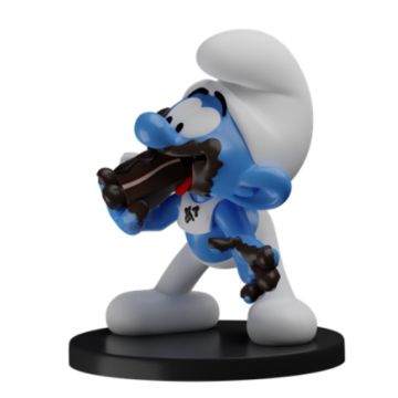 Blue Resin Hebzuchtige smurf 700115