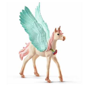 Schleich Bayala Sieraden Eenhoorn Pagasus, Veulen 70575 