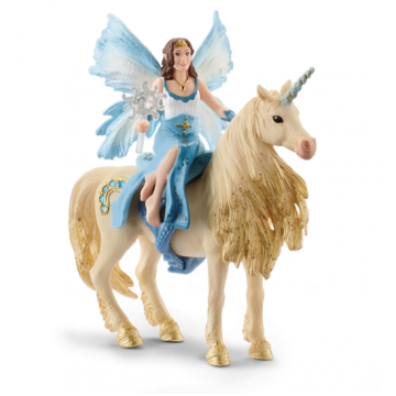 Schleich Bayala Eyelas Buitenrit op Gouden Eenhoorn 42508 