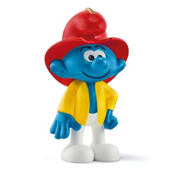 Schleich Smurfen Brandweer smurf 20833