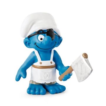 Schleich Smurfen Schippers Kok Smurf 20764