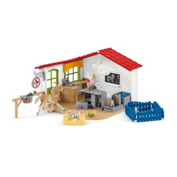 Schleich Farm World Dierenartspraktijk met Huisdieren 42502 