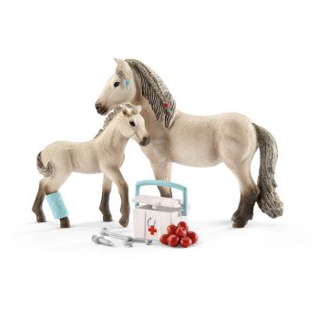 Schleich Horse Club EHBO Verzorgset & IJslands Paard 42430 