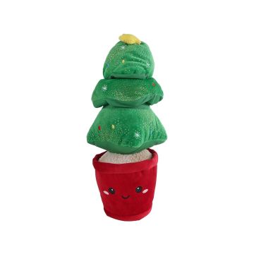 Take Me Home Kerstboom L pluche Rode pot 30cm 661216
