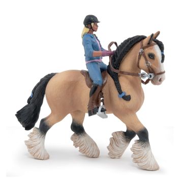 Papo Horses Tinker en zijn jonge ruiter 51572