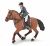 Papo Horses Dressuur Paard met Ruiter Jongen 51561