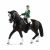 Schleich Horse Club Springruiter te Paard 42358
