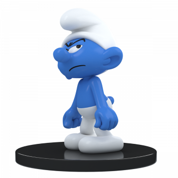 Blue Resin Moppersmurf 700104