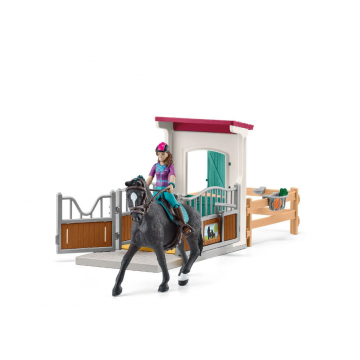Schleich Horse Club Paardenbox met Lisa en Storm 42709 Exclusief
