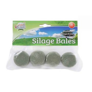 Kids Globe Farming Ronde kuilvoerbalen 4stuks 1:32 610762