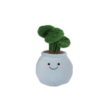 Take Me Home Blauwe ronde pot L pluche 22cm 661165