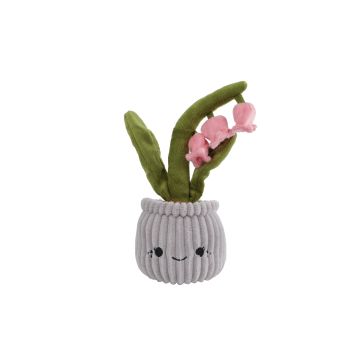 Take Me Home plant sneeuwklokje L Grijze pot pluche 24cm 661227