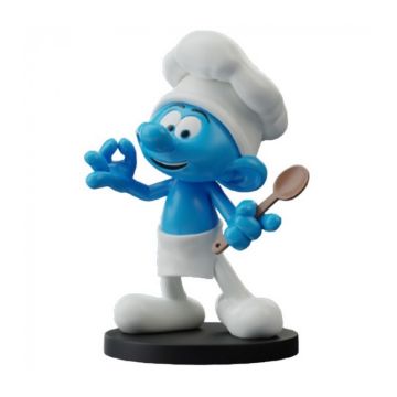 BLUE RESIN Chefkok Smurf 700119