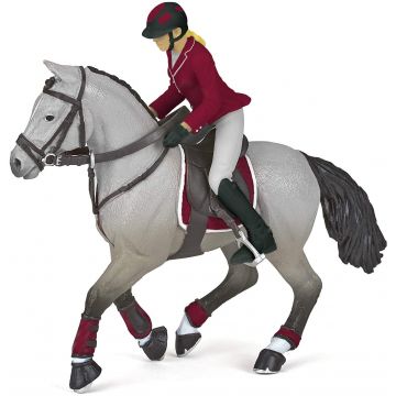 Papo Horses Wedstrijdpaard met Ruiter 51563 