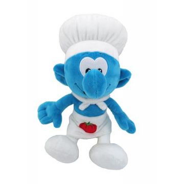 Pluche Kok Smurf - 20 cm 702016