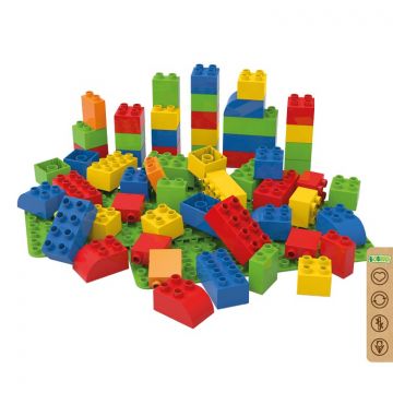 BiOBUDDi Educatie Leren bouwen 60 blokken BB-6007