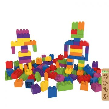 BiOBUDDi Educatie Leren bouwen 100 blokken BB-6008