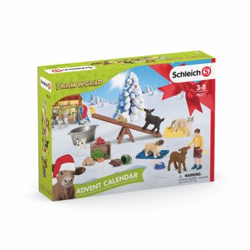 Schleich Farm World Adventskalender 2021 met 24 Vensters 98271 